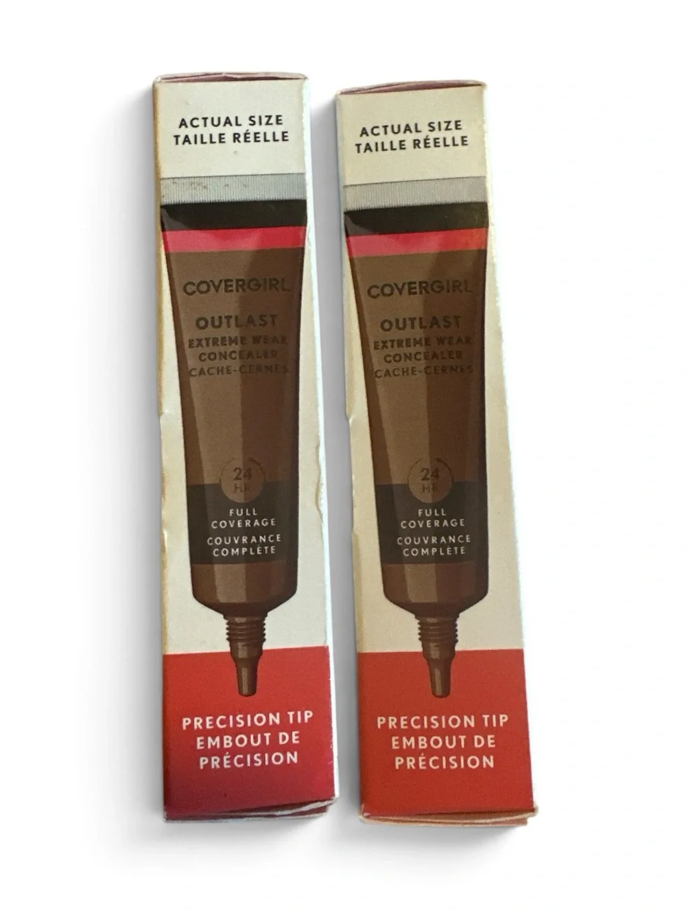 COVERGIRL Outlast Concealer 880 Cappuccino Bundle of 2